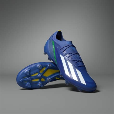 adidas crazyfast blauw|adidas X Crazyfast.1 Brazil Firm Ground Soccer Cleats .